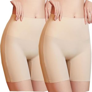 Women Under Dresses Seamless Boyshorts Prevent